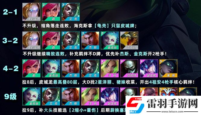 金铲铲之战S9最新皮城枪手阵容好玩吗