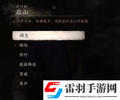 黑神话悟空葫芦用完了怎么办
