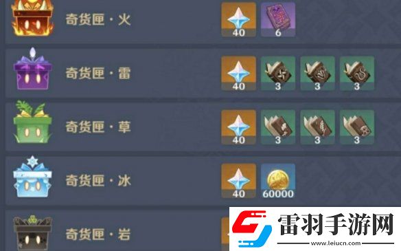 原神立本有哪些奖励原神立本奖励一览