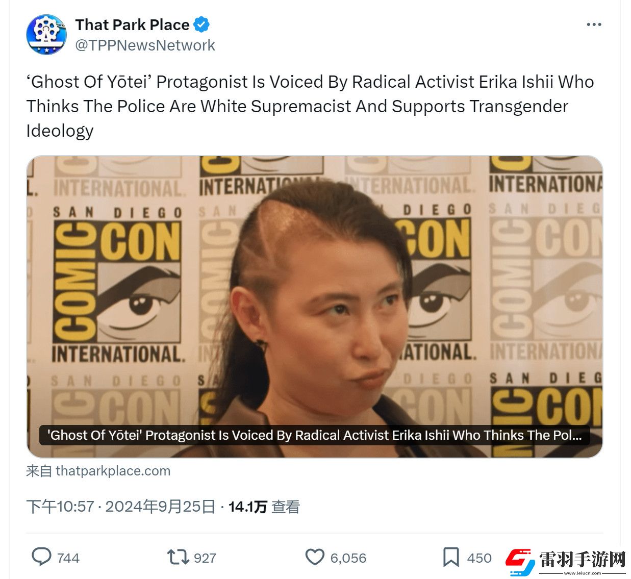 羊蹄山之鬼引玩家不满女主脸模和高级设计师都是woke