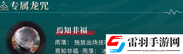 归龙潮灰龙咒搭配方法详解