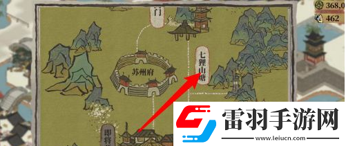 江南百景图桃花地图位置介绍