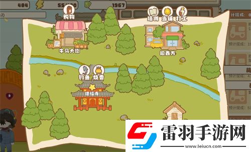 百亿家族各地图板块功能一览