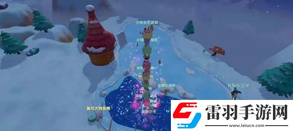 摩尔庄园冰晶龙虾垂钓位置介绍