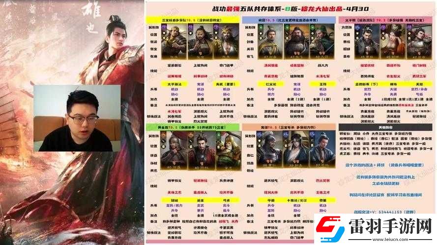 真龙霸业刘备甄姬关羽最强步骑阵容