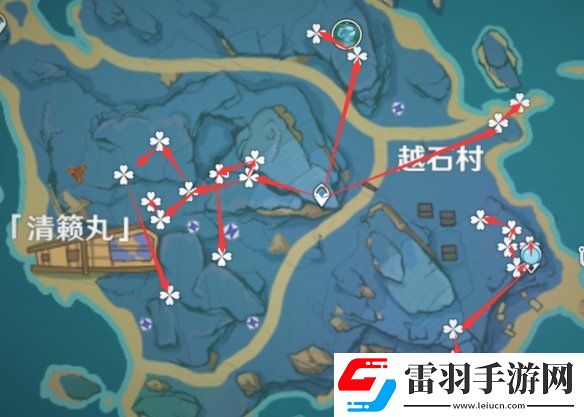原神2.7鸣草采集点原神2.7鸣草采集路线