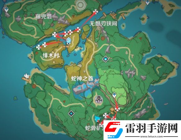 原神2.7鸣草采集点原神2.7鸣草采集路线