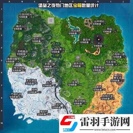 堡垒之夜棕榈天堂藏宝图指示牌找寻方法