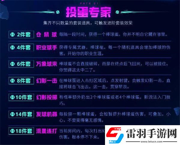 霓虹深渊无限投蛋专家怎么搭配