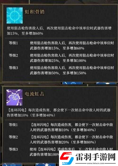 枪火重生最强流派雷落攻略2022修改后如下