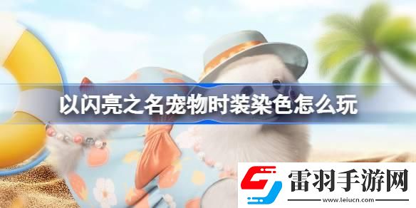 以闪亮之名宠物时装染色怎么玩