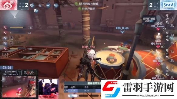 旗开得胜成都GG气象焕新首周登顶第五人格2024秋季赛第一周赛报发布