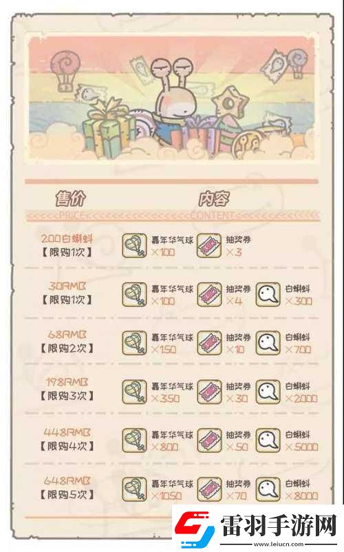 最强蜗牛抽奖周的活动时间是什么时候