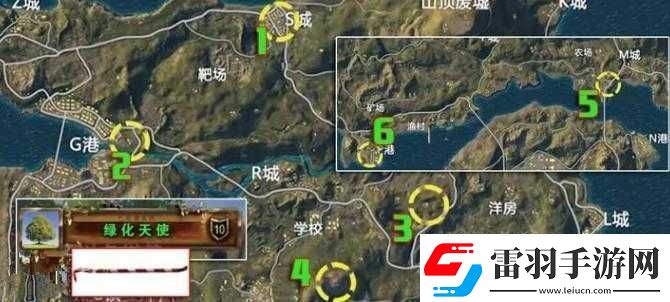 刺激战场圣诞树浇水位置介绍