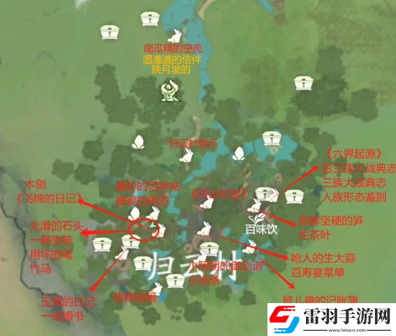 仙剑世界云游集怎么全部探索