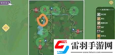 小森生活水拓木位置及获取方法详解