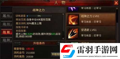 全民奇迹技能冰封箭