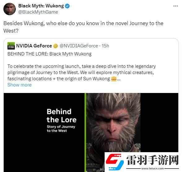 黑神话官方发推询问老外玩家