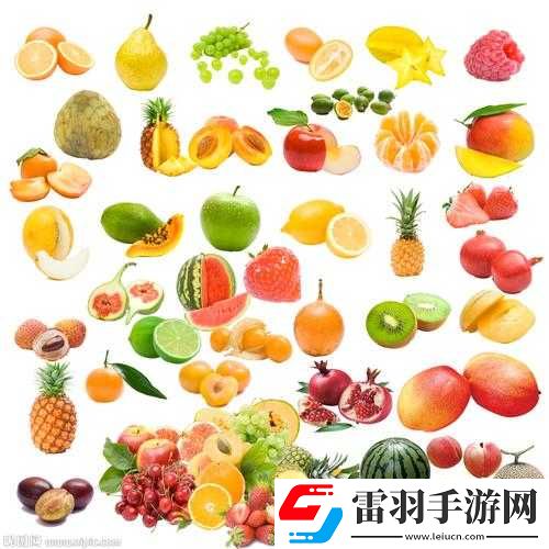 香蕉樱桃水蜜桃猕猴桃菠萝