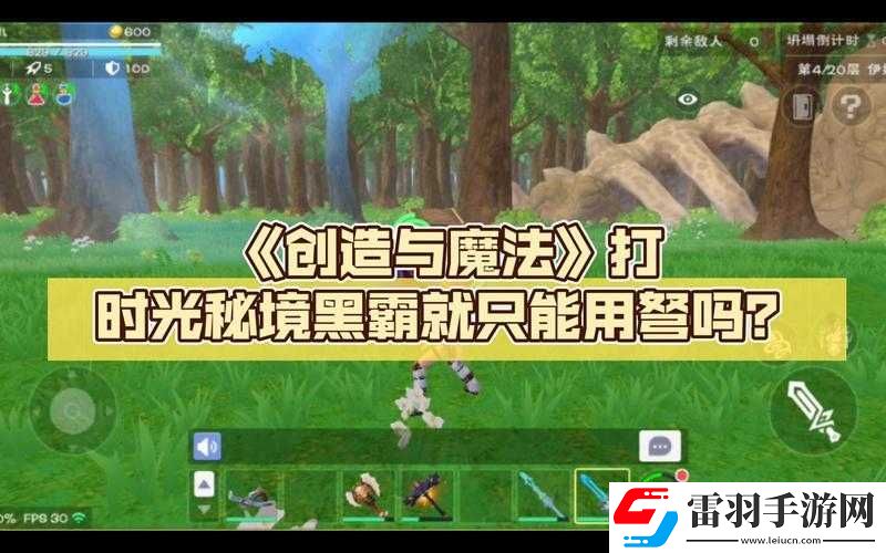 创造与魔法秘境道具选择及时光点选择策略探讨