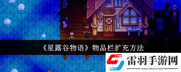 星露谷物语物品栏怎么扩充