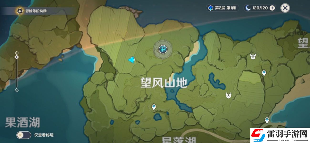 原神蒙德地灵龛分布图