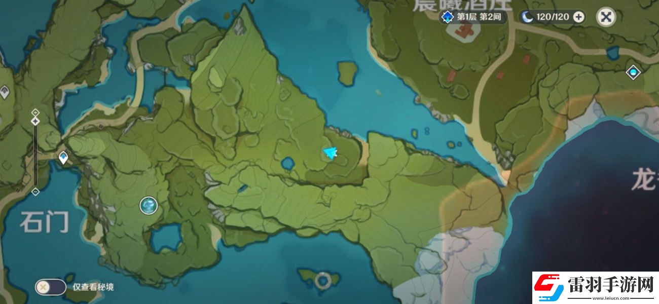 原神蒙德地灵龛分布图