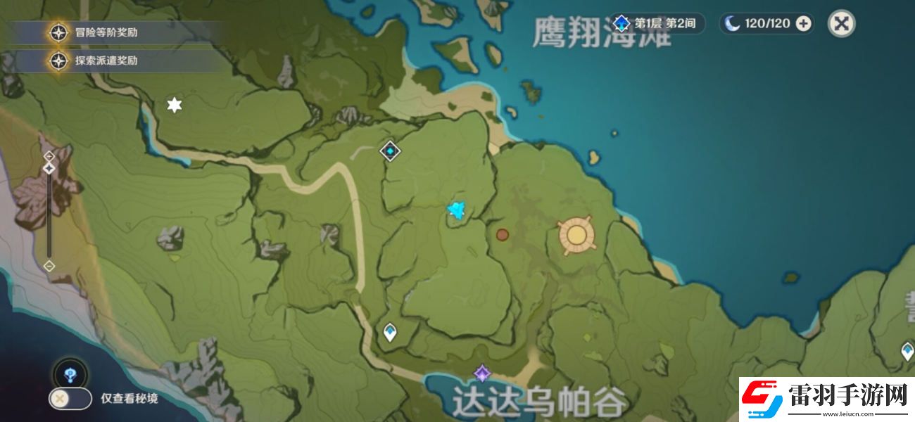 原神蒙德地灵龛分布图