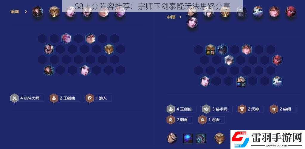 S8上分阵容推荐