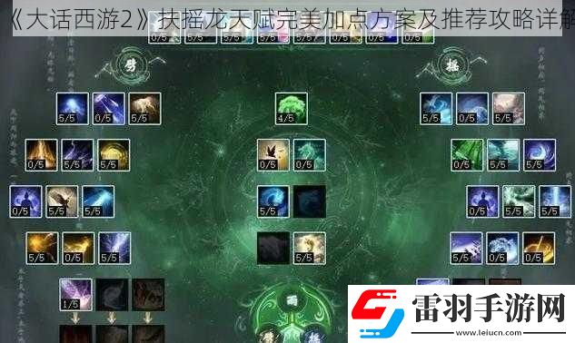 大话西游2扶摇龙天赋完美加点方案及推荐攻略详解