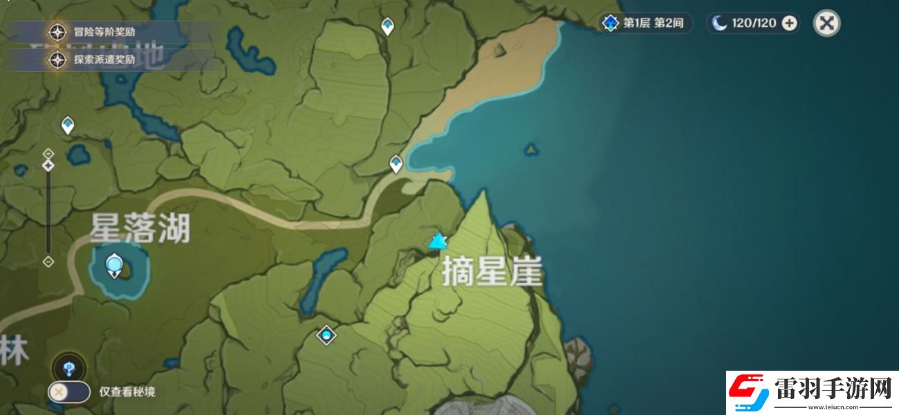 原神蒙德地灵龛分布图