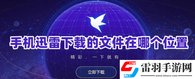 迅雷下载的文件在手机哪个文件夹
