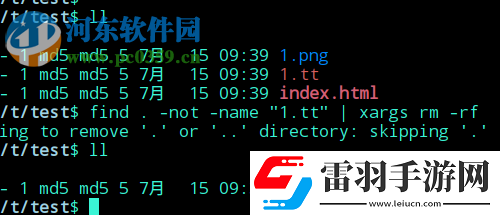 如何使用rm命令删除特定文件