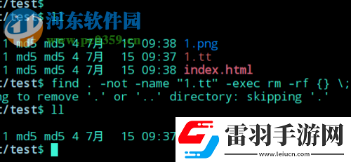 如何使用rm命令删除特定文件
