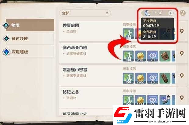 原神浓缩树脂详解