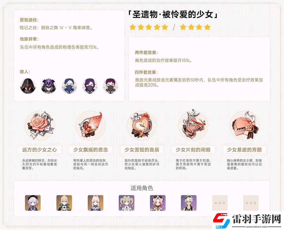 原神永冻队核心角色心海圣遗物选择指南