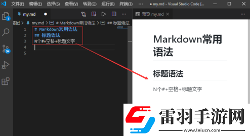 Vscode怎么编辑MarkdownVscode编辑Markdown的方法