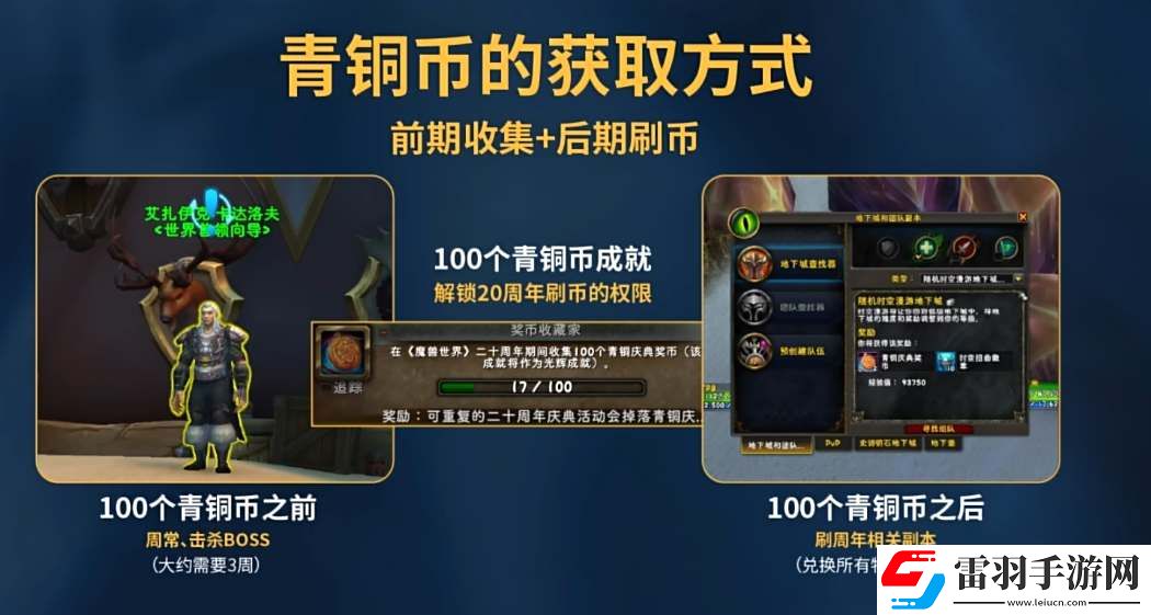 魔兽世界20周年庆活动青铜币收集兑换攻略