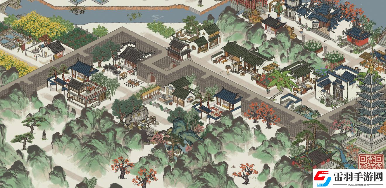 江南百景图徽州布局图分享