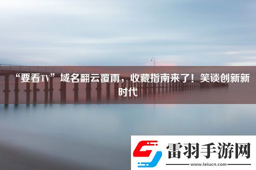 “要看TV”域名翻云覆雨收藏指南来了！笑谈创新新时代