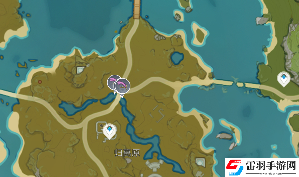 原神马尾分布图