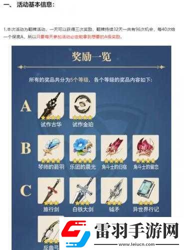 原神出行整备