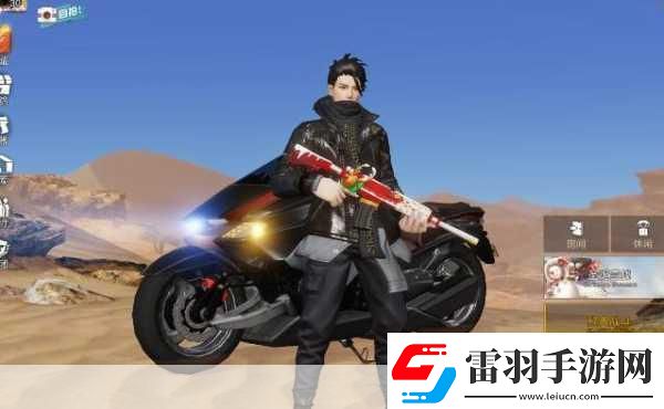 荒野行动新载具上线游击战神器两轮摩托风驰电掣！