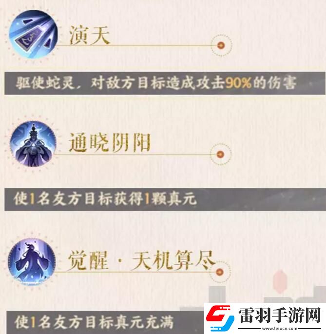 忘川风华录袁天罡图鉴