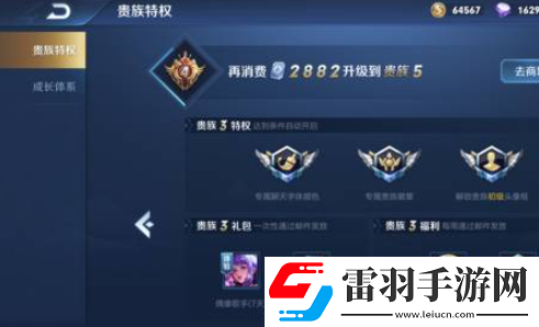 王者荣耀贵族v10要充多少钱