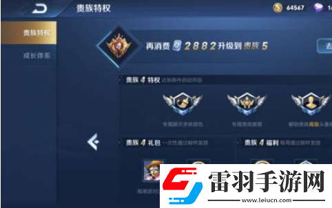 王者荣耀贵族v10要充多少钱