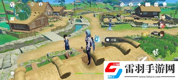 原神白狐之野铁门怎么打开