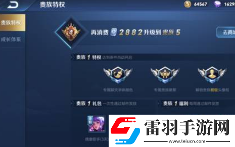 王者荣耀贵族v10要充多少钱
