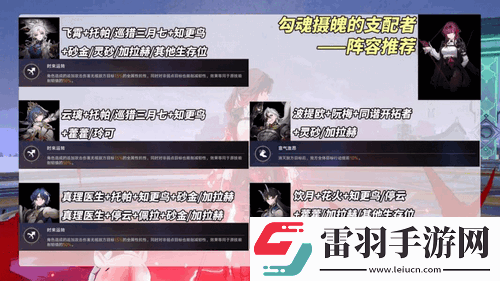 崩坏星穹铁道V2.6末日幻影角色配队打法推荐