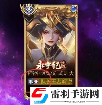 王者荣耀巅峰排名标志什么意思